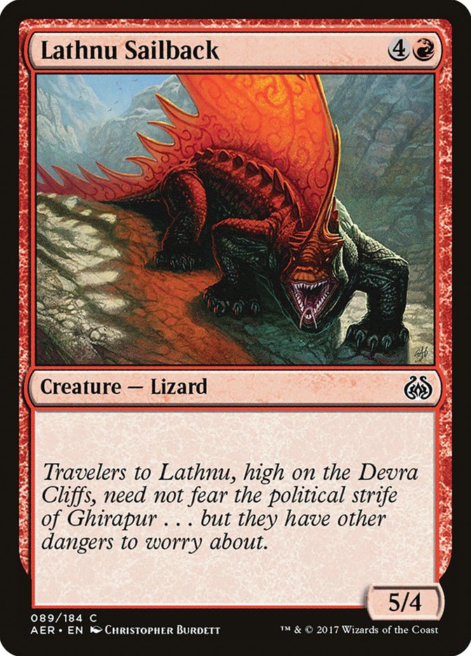 Lathnu Sailback - Aether Revolt (AER)