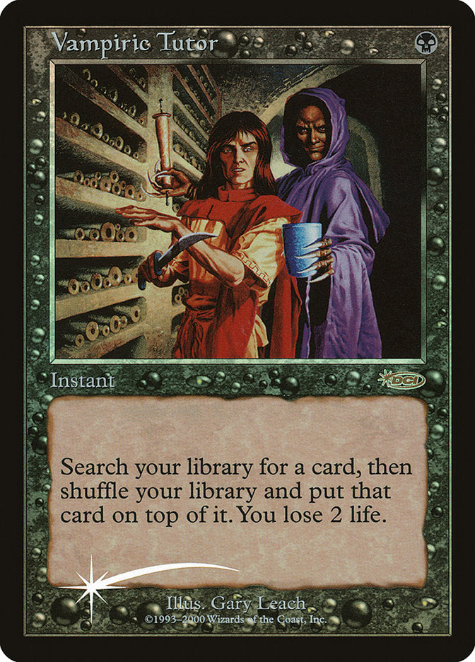 Vampiric Tutor - [Foil, Retro Frame] Judge Gift Cards 2000 (G00)   Alchemist's Refuge