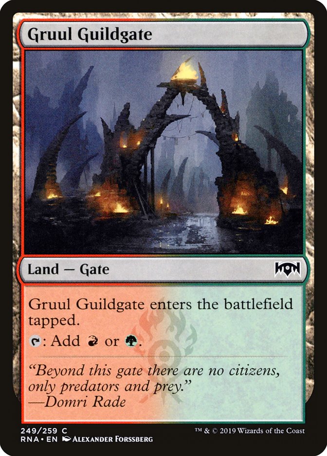 Gruul Guildgate - [Foil] Ravnica Allegiance (RNA)