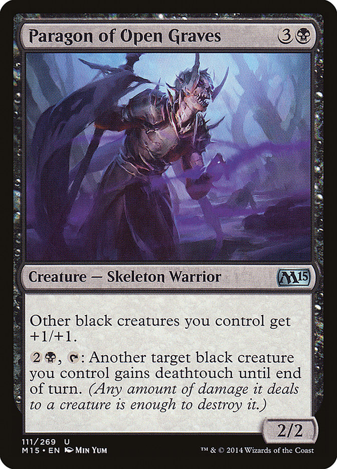 Paragon of Open Graves - [Foil] Magic 2015 (M15)