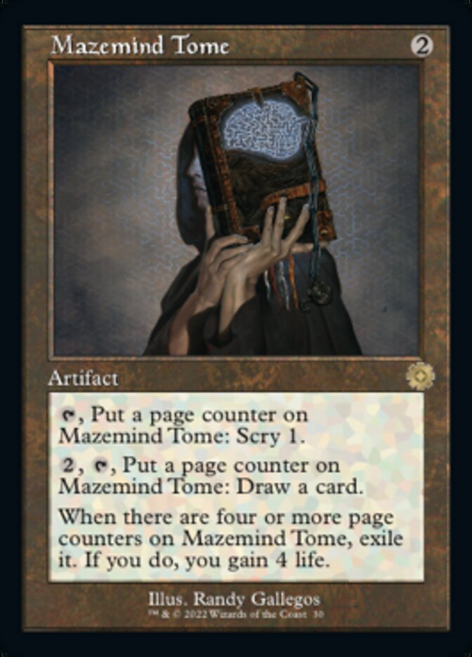 Mazemind Tome - [Foil] The Brothers' War Retro Artifacts (BRR)