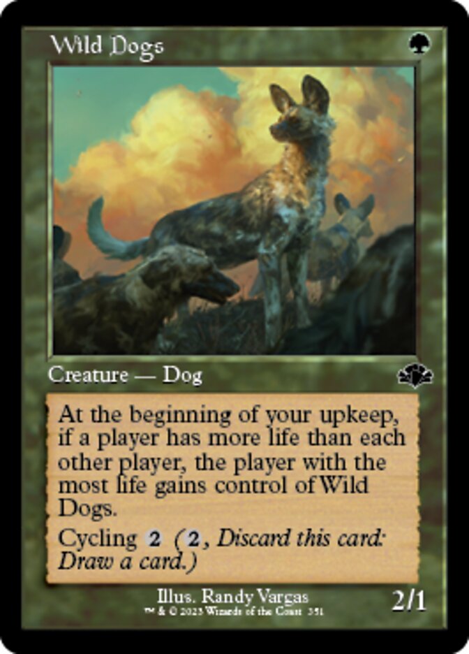 Wild Dogs - [Retro Frame] Dominaria Remastered (DMR)