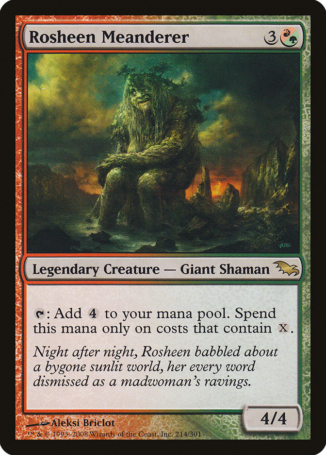 Rosheen Meanderer - [Foil] Shadowmoor (SHM)