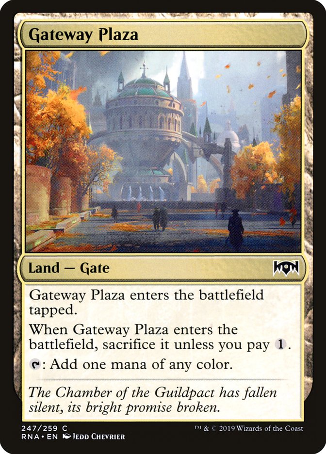 Gateway Plaza - [Foil] Ravnica Allegiance (RNA)