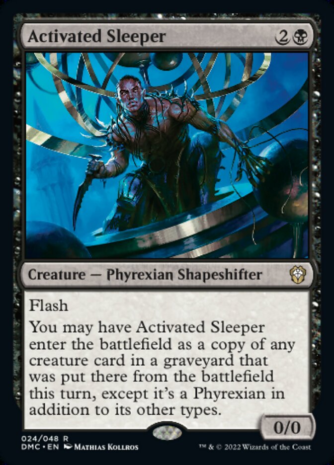 Activated Sleeper - [Foil] Dominaria United Commander (DMC)