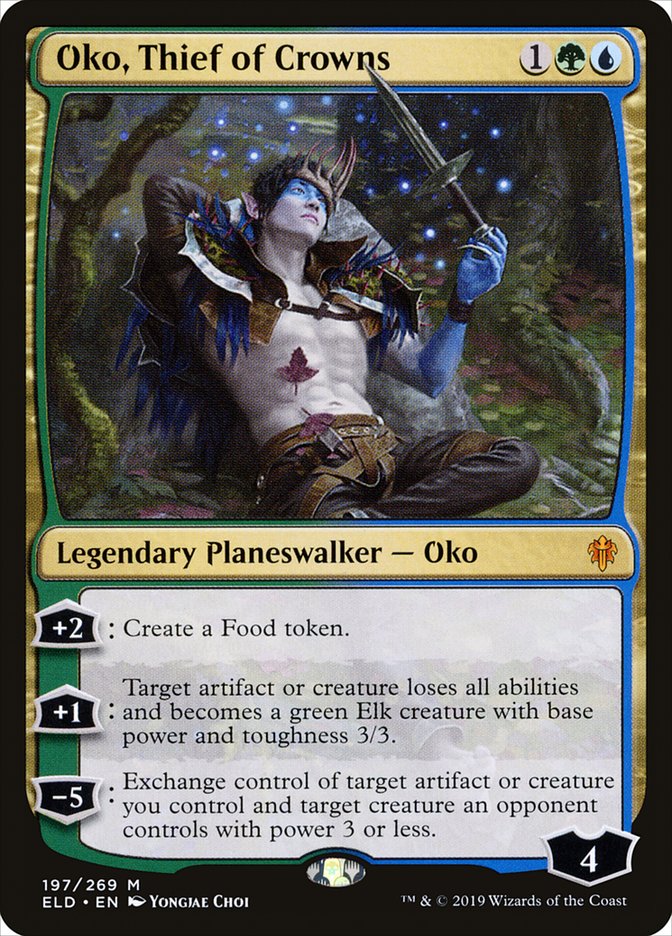 Oko, Thief of Crowns - [Foil] Throne of Eldraine (ELD)