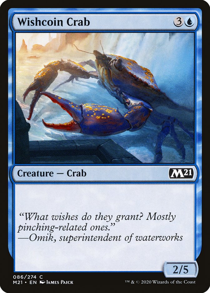Wishcoin Crab - [Foil] Core Set 2021 (M21)