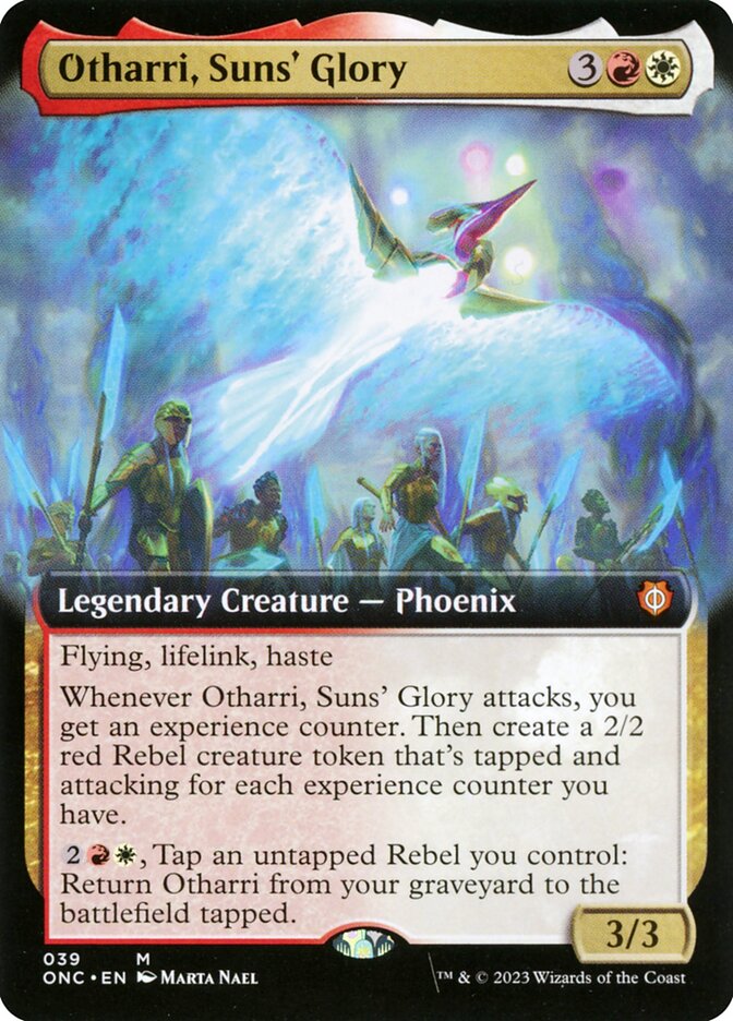 Otharri, Suns' Glory - [Foil, Extended Art] Phyrexia: All Will Be One Commander (ONC)