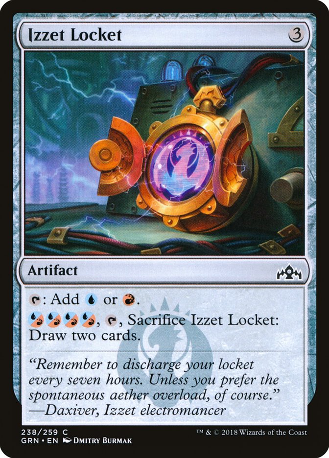Izzet Locket - [Foil] Guilds of Ravnica (GRN)