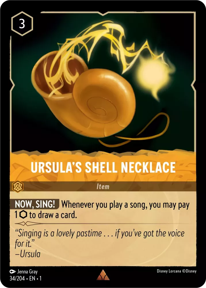 Ursula's Shell Necklace - [Foil] The First Chapter (1)