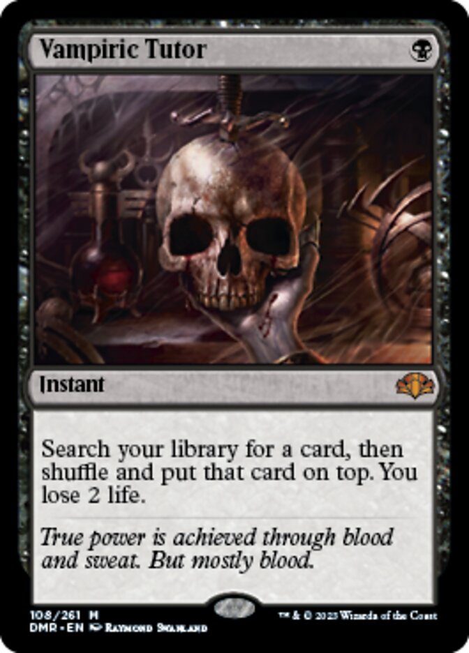 Vampiric Tutor - Dominaria Remastered (DMR)