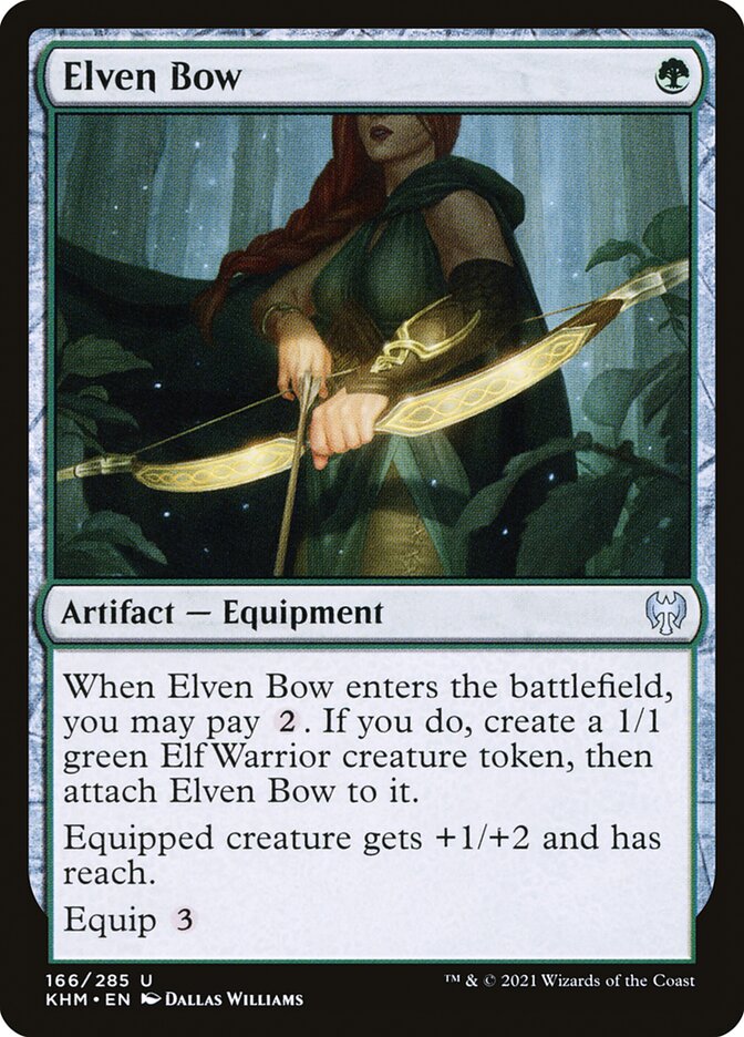 Elven Bow - [Foil] Kaldheim (KHM)