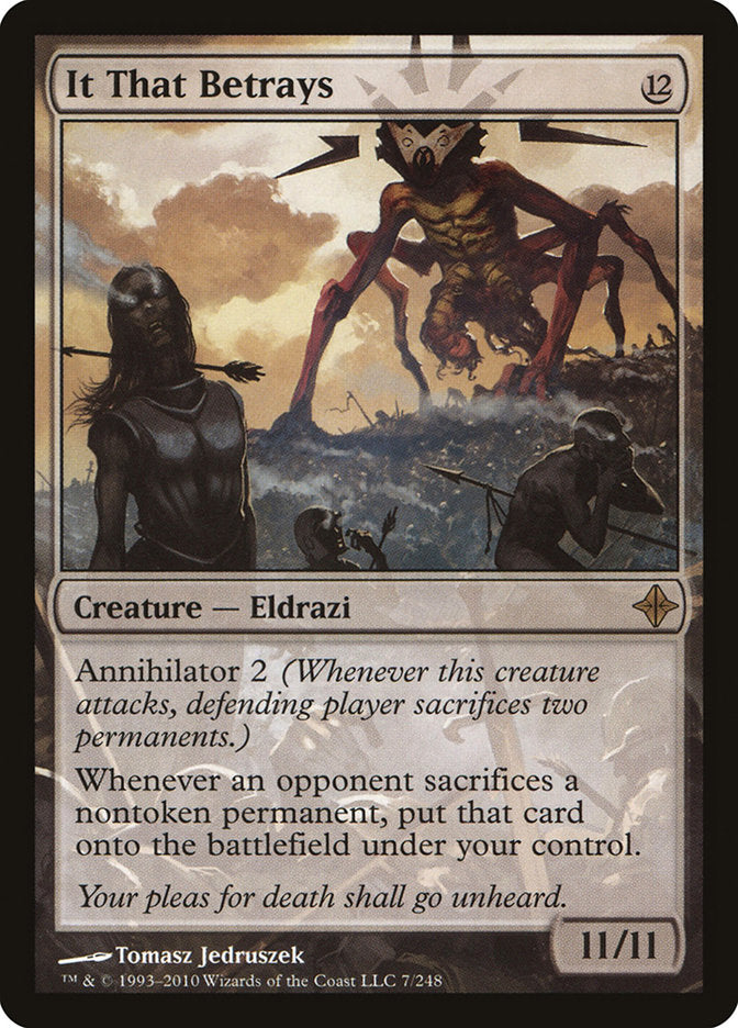 It That Betrays - [Foil] Rise of the Eldrazi (ROE)