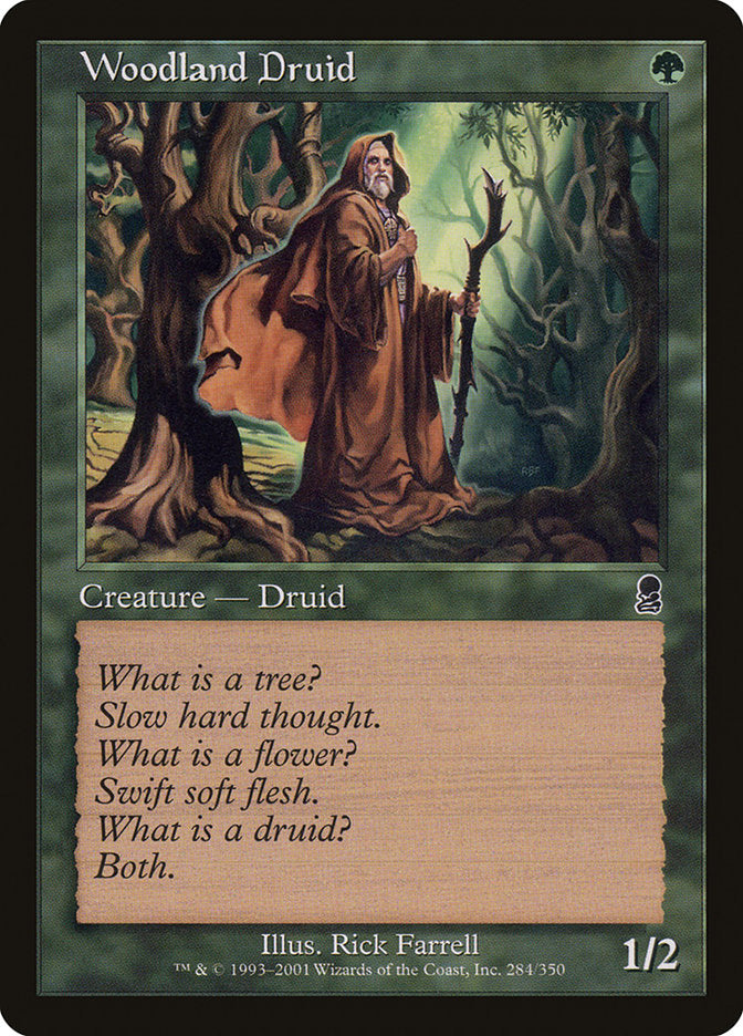 Woodland Druid - [Foil, Retro Frame] Odyssey (ODY)