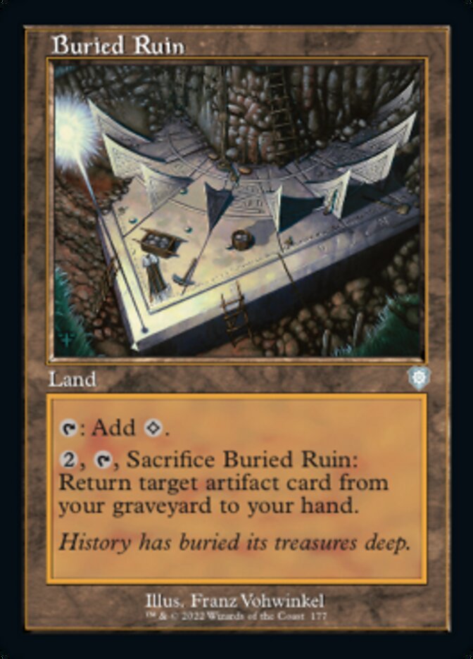 Buried Ruin - The Brothers' War Commander (BRC)