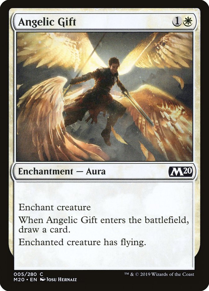 Angelic Gift - [Foil] Core Set 2020 (M20)