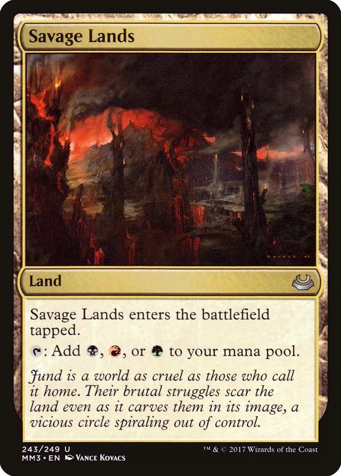 Savage Lands - Modern Masters 2017 (MM3)
