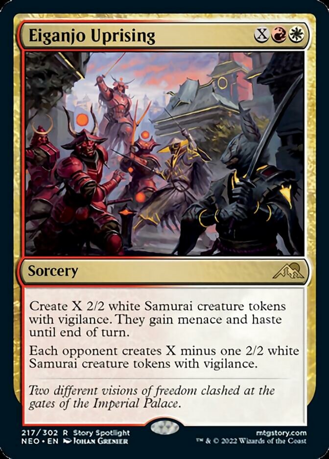 Eiganjo Uprising - [Foil] Kamigawa: Neon Dynasty (NEO)