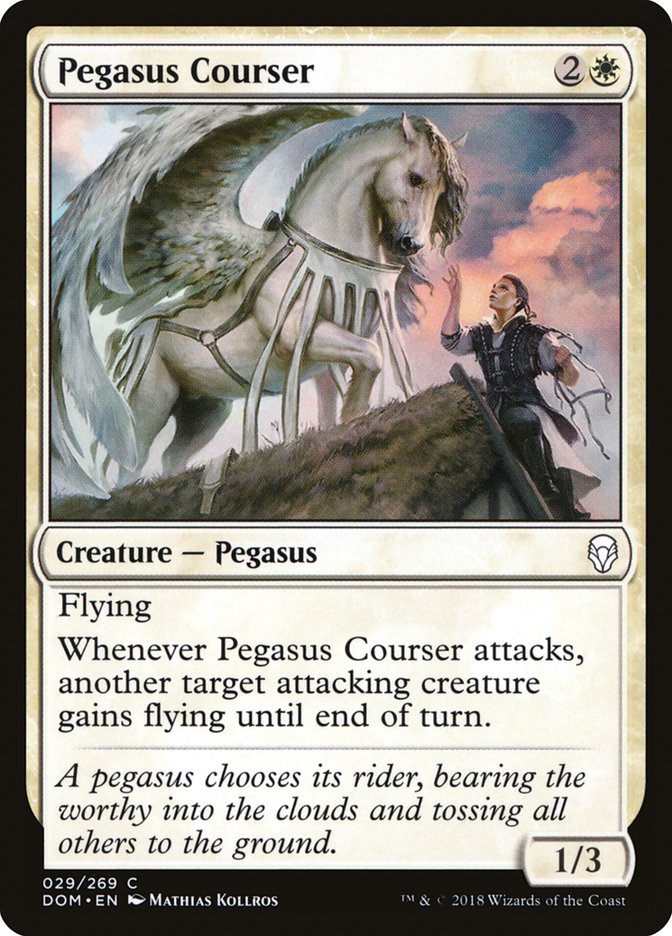 Pegasus Courser - [Foil] Dominaria (DOM)