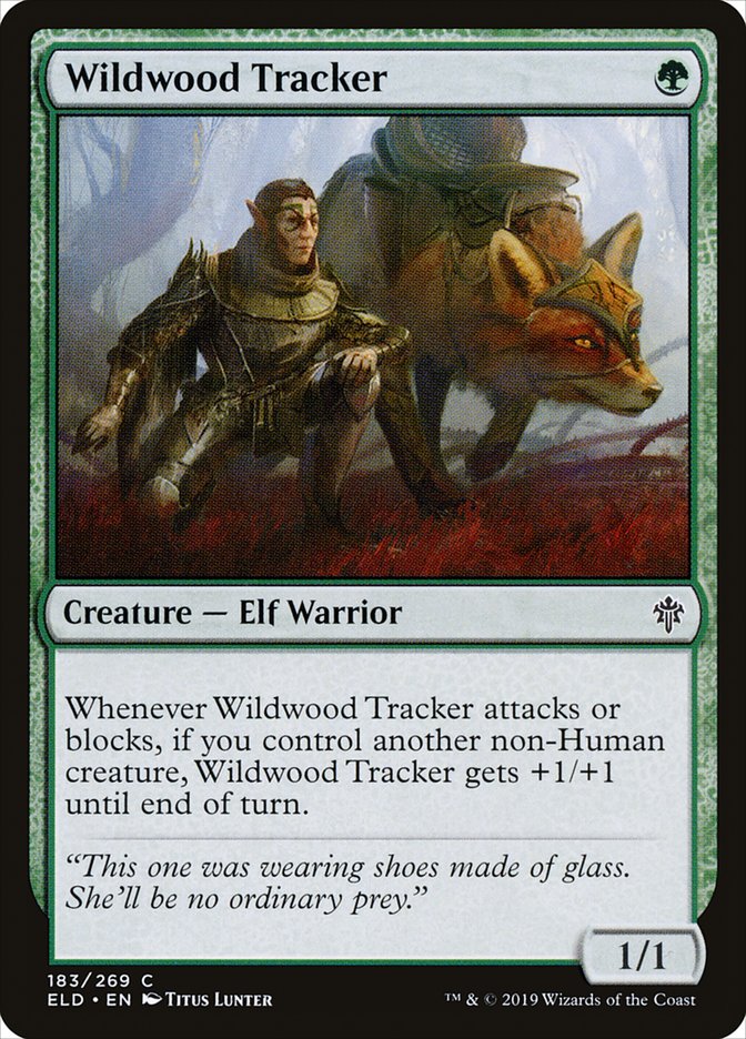 Wildwood Tracker - [Foil] Throne of Eldraine (ELD)