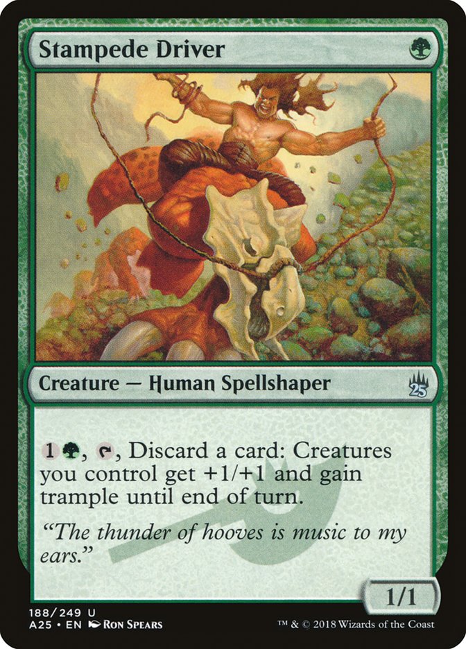 Stampede Driver - [Foil] Masters 25 (A25)