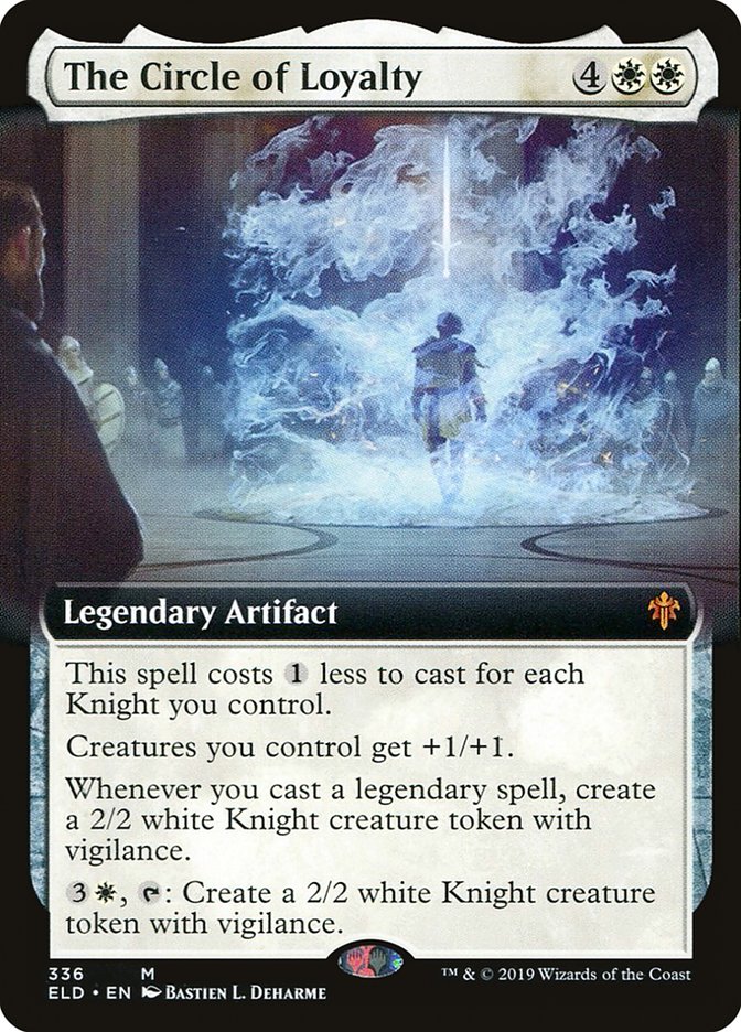 The Circle of Loyalty - [Foil, Extended Art] Throne of Eldraine (ELD)