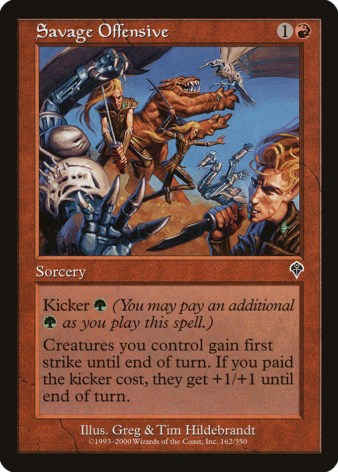 Savage Offensive - [Foil, Retro Frame] Invasion (INV)
