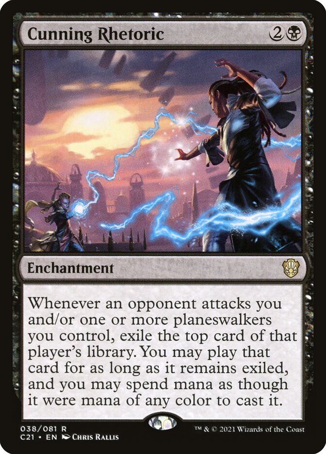 Cunning Rhetoric - Commander 2021 (C21)