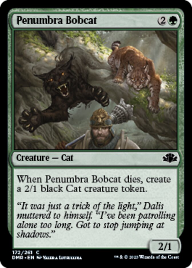 Penumbra Bobcat - [Foil] Dominaria Remastered (DMR)