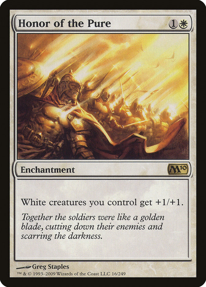 Honor of the Pure - [Foil] Magic 2010 (M10)