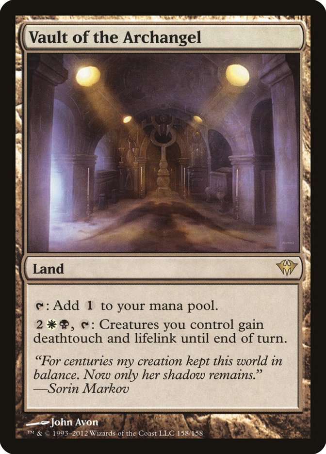 Vault of the Archangel - [Foil] Dark Ascension (DKA)