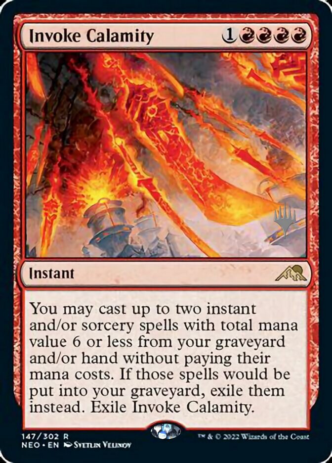 Invoke Calamity - [Promo] Kamigawa: Neon Dynasty Promos (PNEO)