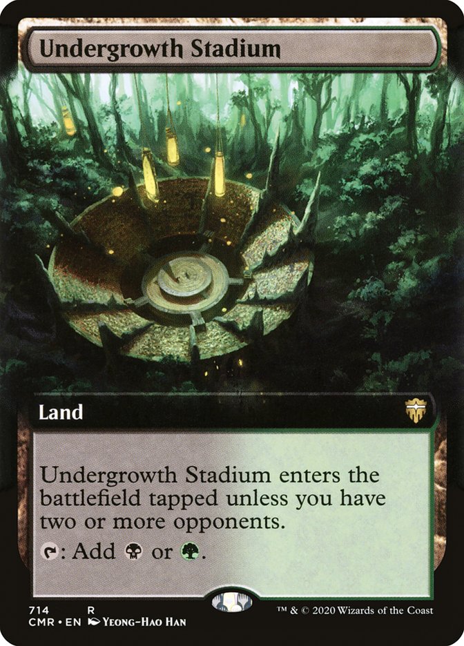 Undergrowth Stadium - [Foil, Extended Art] Commander Legends (CMR)
