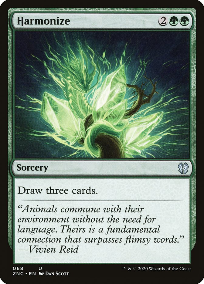 Harmonize - [Foil] Zendikar Rising Commander (ZNC)