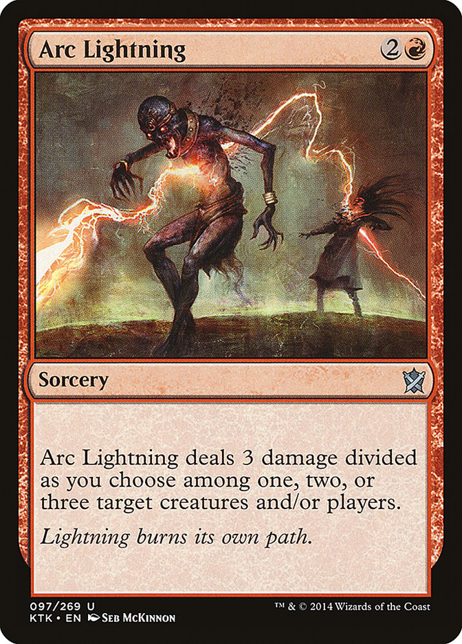 Arc Lightning - Khans of Tarkir (KTK)