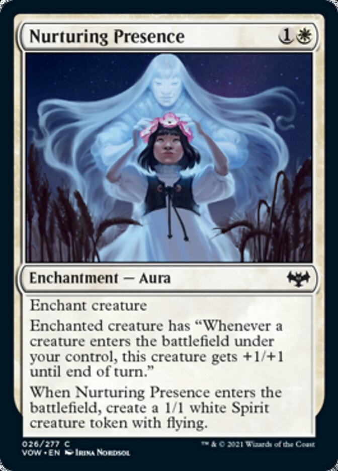 Nurturing Presence - [Foil] Innistrad: Crimson Vow (VOW)