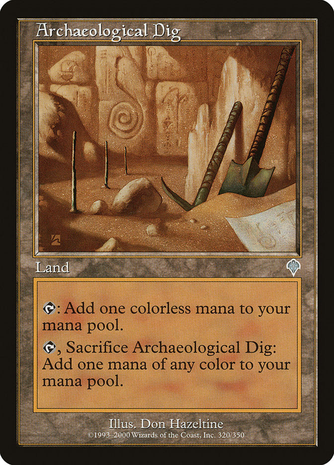 Archaeological Dig - [Foil, Retro Frame] Invasion (INV)