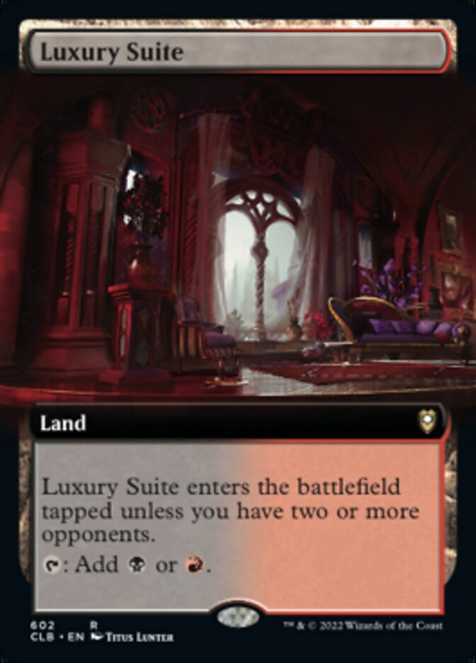 Luxury Suite - [Extended Art] Commander Legends: Battle for Baldur's Gate (CLB)