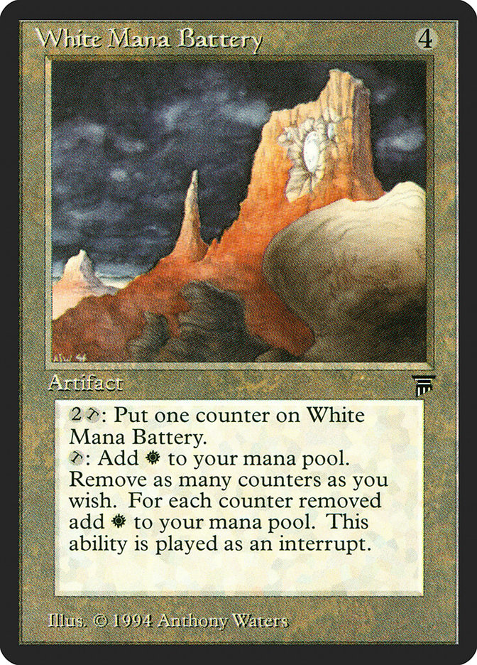 White Mana Battery - Legends (LEG)