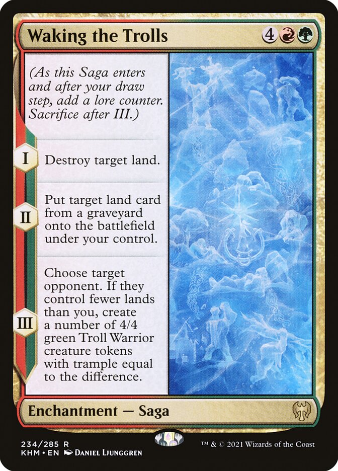 Waking the Trolls - [Foil] Kaldheim (KHM)