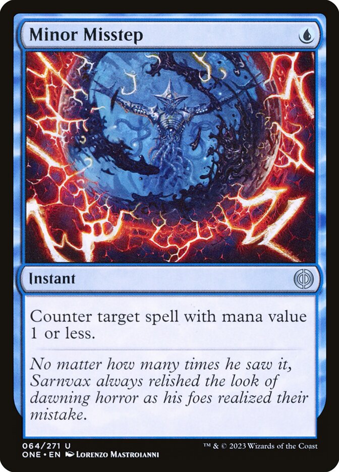 Minor Misstep - [Foil] Phyrexia: All Will Be One (ONE)