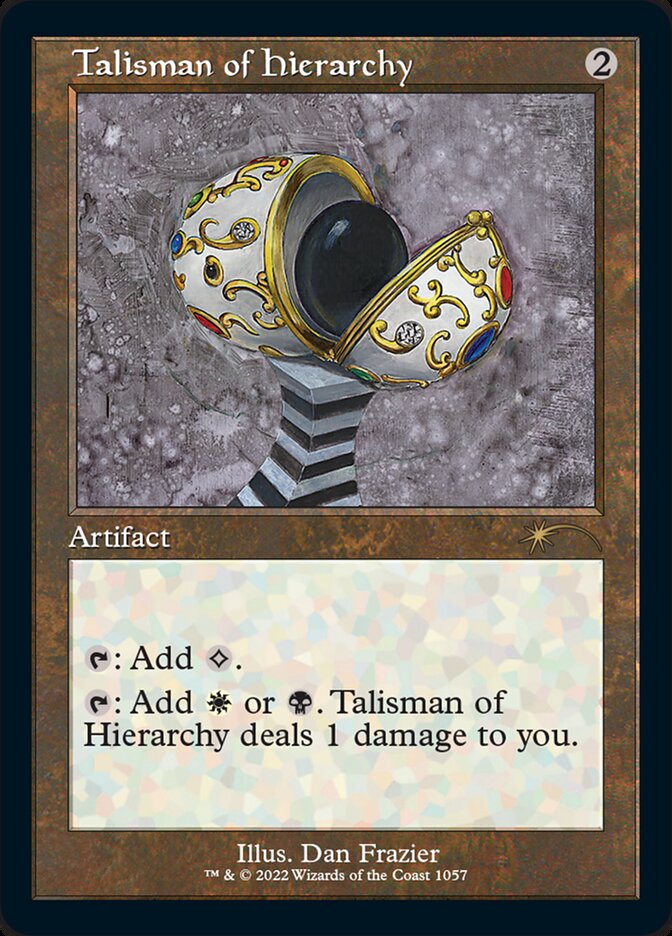 Talisman of Hierarchy (1057) - [Etched Foil] Secret Lair Drop (SLD)