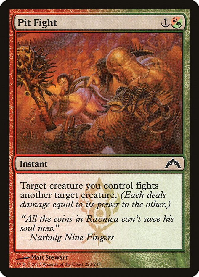 Pit Fight - [Foil] Gatecrash (GTC)