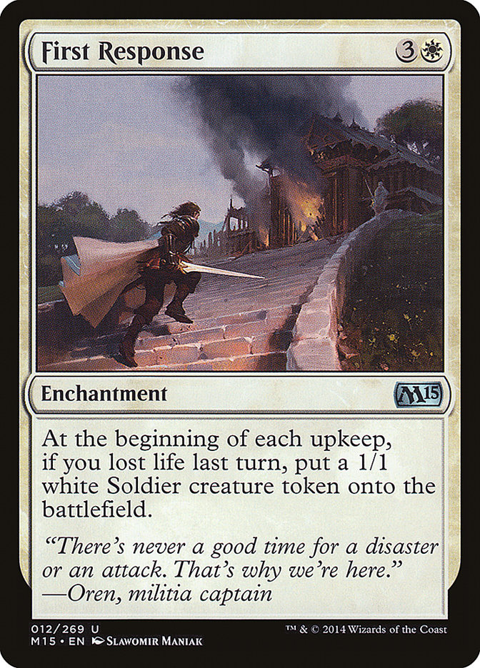 First Response - [Foil] Magic 2015 (M15)
