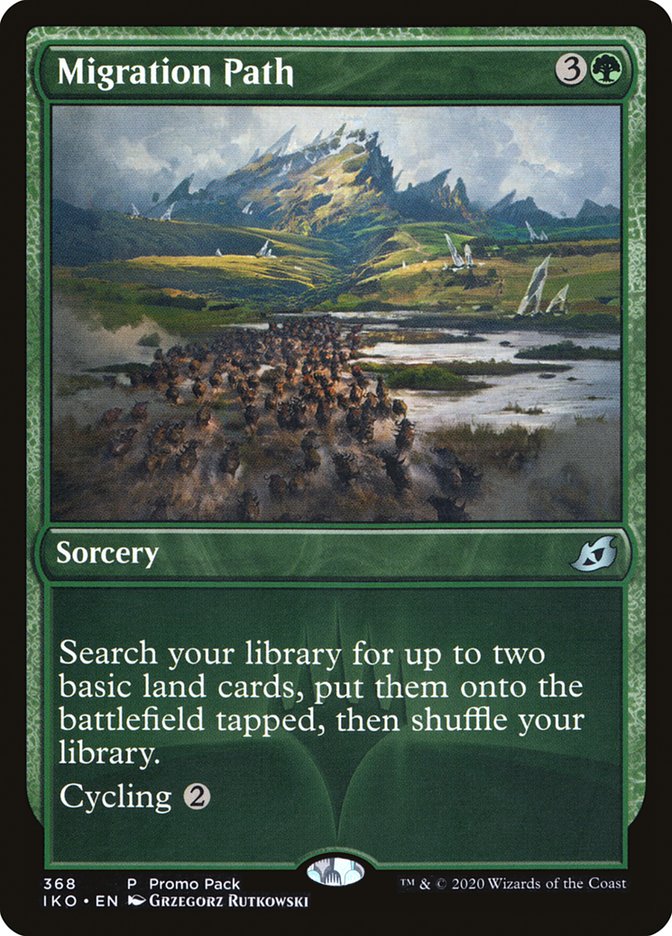 Migration Path - [Promo Frame] Ikoria: Lair of Behemoths (IKO)