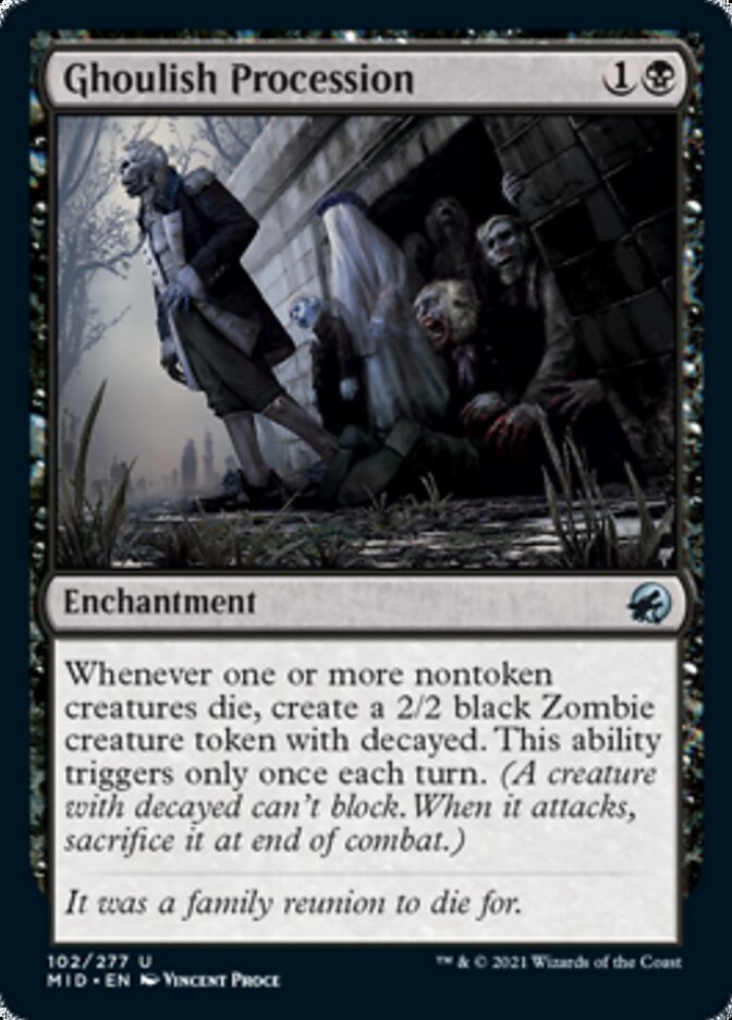 Ghoulish Procession - Innistrad: Midnight Hunt (MID)