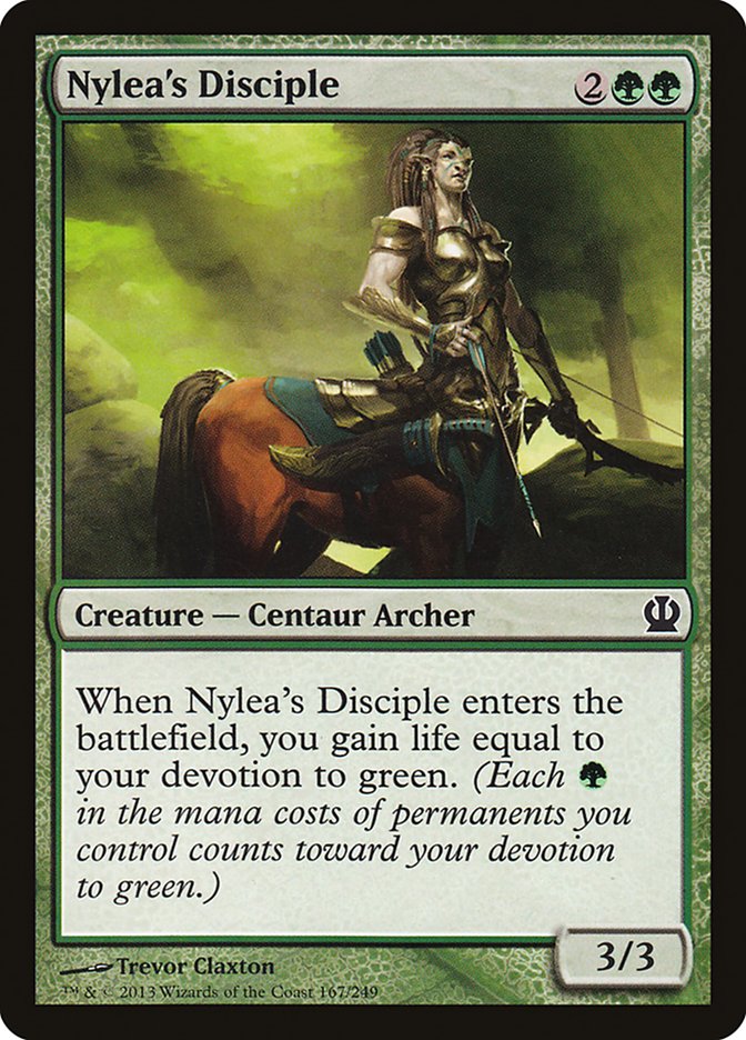 Nylea's Disciple - [Foil] Theros (THS)