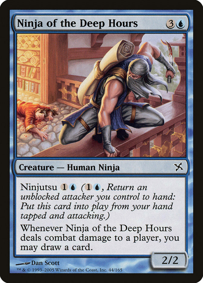 Ninja of the Deep Hours - [Foil] Betrayers of Kamigawa (BOK)