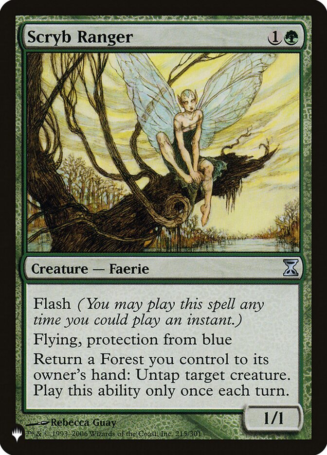 Scryb Ranger - The List (PLIST)