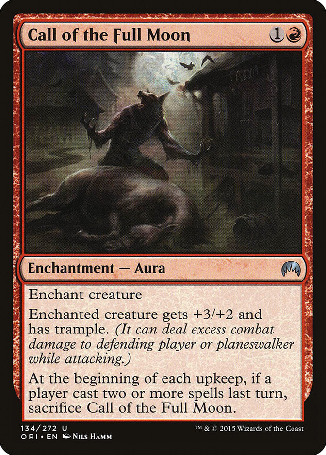 Call of the Full Moon - [Foil] Magic Origins (ORI)